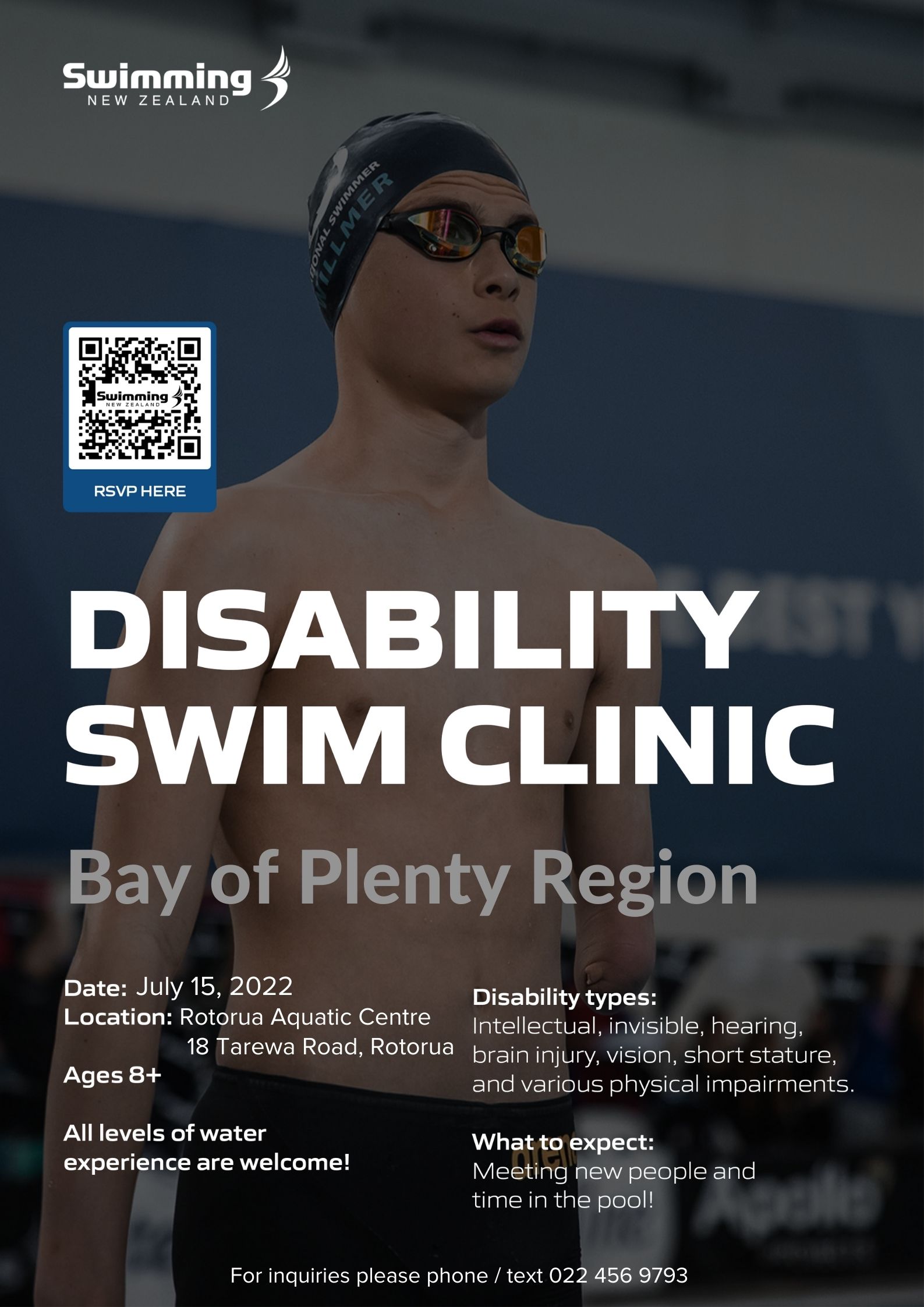 Bay of Plenty Region Disability Swim Clinic